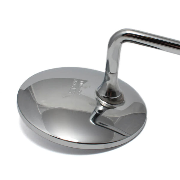 Right Mirror (Round, Chrome); Genuine Stella, Vintage Vespa