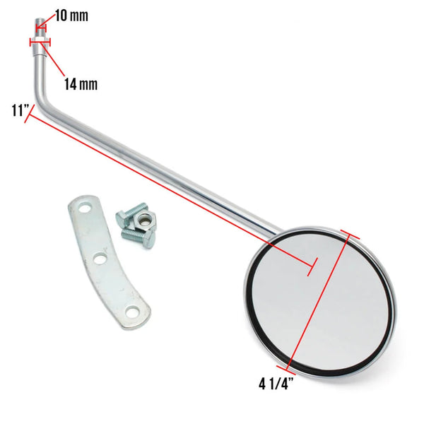 Lhttps://admin.shopify.com/store/primo-scooter-company/products?query=MR2-Left Mirror (Round, Chrome); Genuine Stella, Vintage Vespa