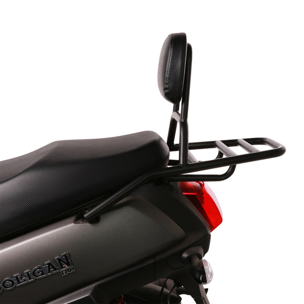 PRIMA REAR RACK (BACKREST, BLACK); GENUINE HOOLIGAN