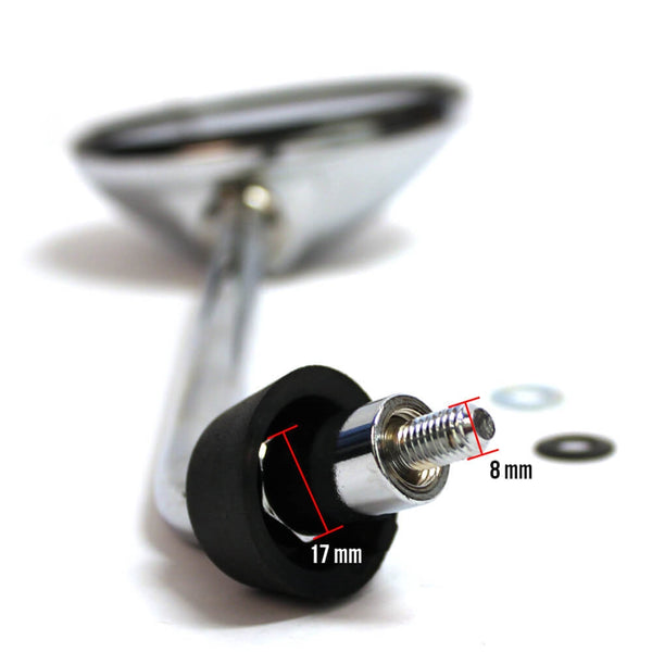 Right Mirror (Chrome); Vespa LX