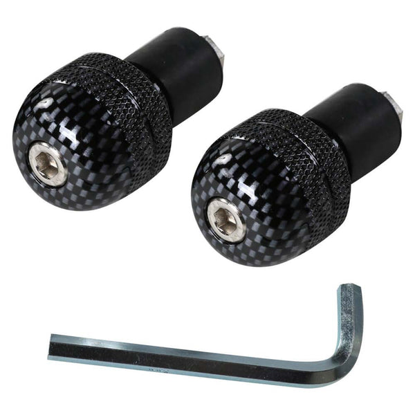 Bar Ends (Carbon Look, 7/8"); Universal