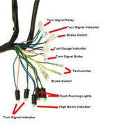 Complete GY6 Scooter Wire Harness