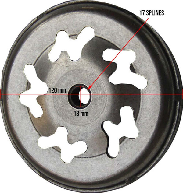 NCY Clutch Bell (112mm); Yamaha 50 2T & 4T