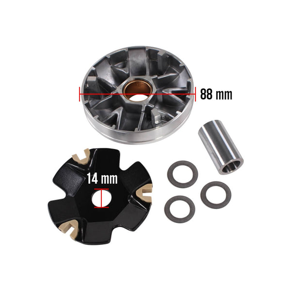 Dr. Pulley Variator; QMB139, Buddy 50, RoughHouse