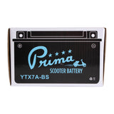 Battery (12V TX7A-BS);  Genuine, Yamaha, Kymco