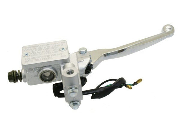 Universal Parts Front Right Master Cylinder With Mirror Mount