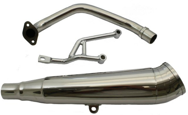 SSP-G Ruckus Stainless Steel Performance Exhaust - 25mm Header