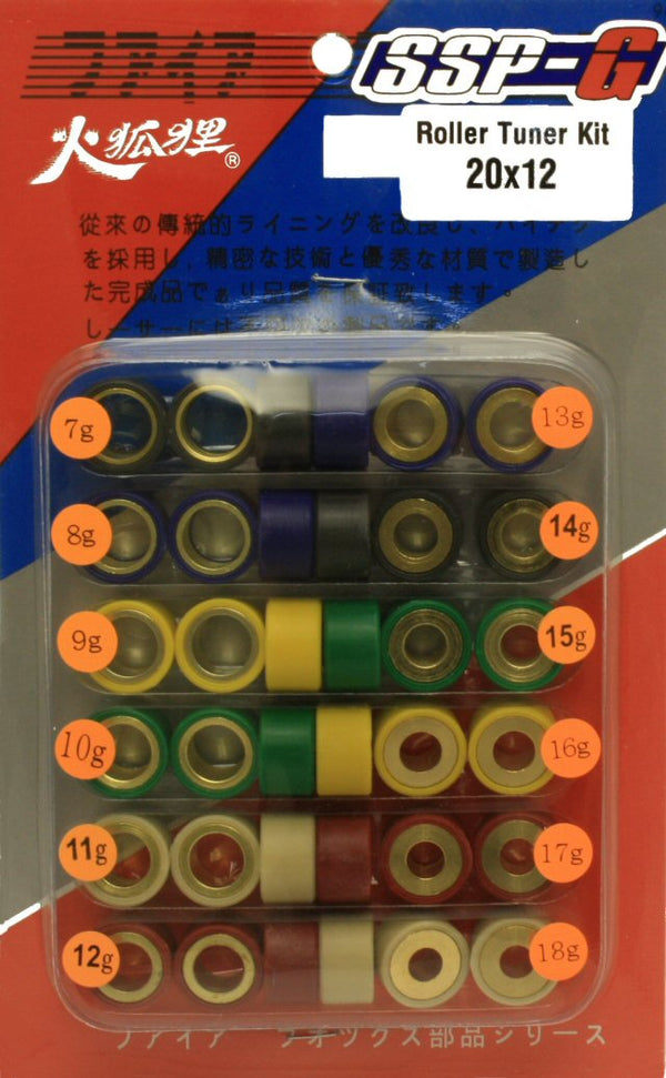 SSP-G 20x12 Roller Weight Tuning Kit