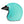 Prima Helmet (Turquoise, 3/4 Open Face); Genuine Color Match
