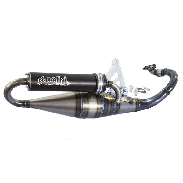 Polini Team 3 Exhaust for Horizontal Minarelli