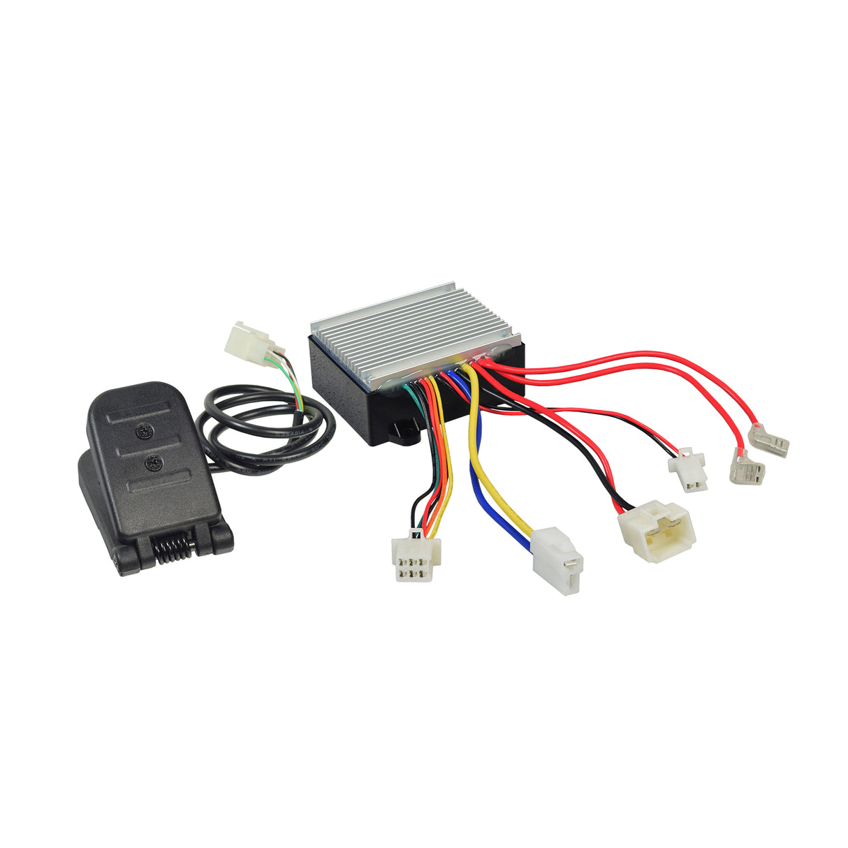 crazy cart pedal Crazy Cart Electrical Kit (7 Connector/Control Module & Foot Pedal)