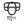 Prima Folding Front Rack (Black); Genuine Buddy