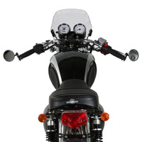 Prima Motorcycle Billet Bar End Mirror Set (Black); G400C