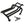 NCY Foot Rest (Gloss Black); Honda Ruckus