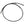 Blue Line Front Brake Hose (40