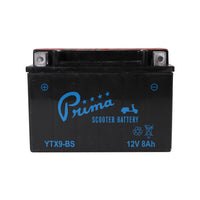 Prima Battery (YTX9-BS), Genuine Hooligan & Blur, SYM HD200