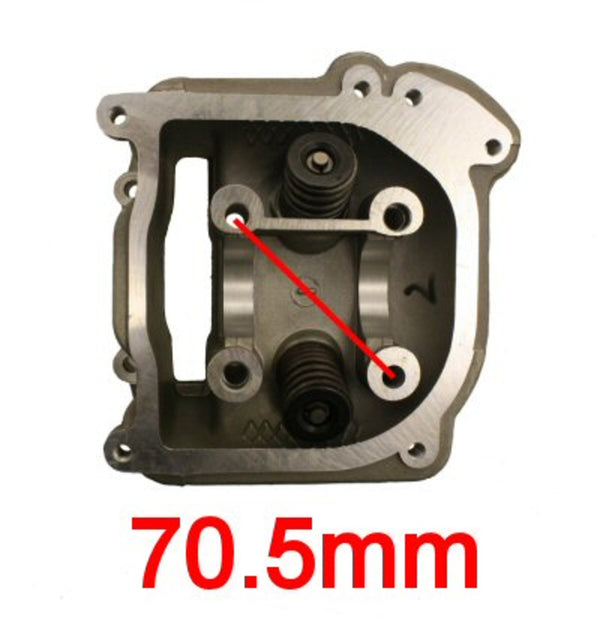 47mm QMB139 Non Emissions Head - 69mm Valves