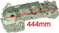 GY6 Left Crankcase - Long