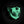 GLOW IN THE DARK, SKULL FACE- WNFM002HG