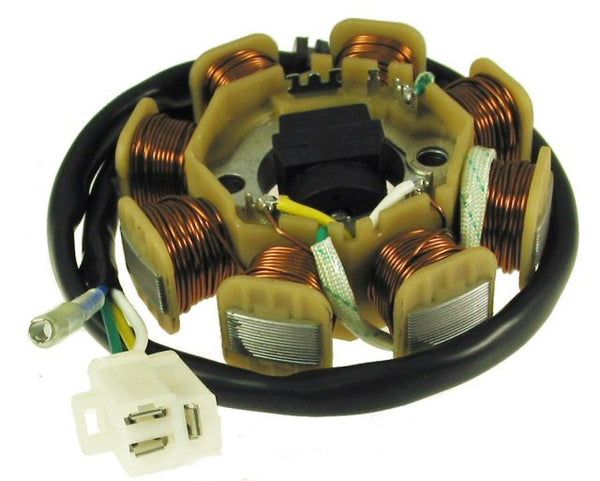 Universal Parts Stator Assembly - 4 Wire, 3 Pin