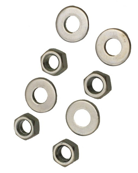 Universal Parts M7-1.00 Nuts & Washers - Set of 4