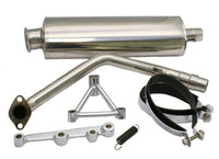 YMS V8 GY6 Performance Exhaust - Oval