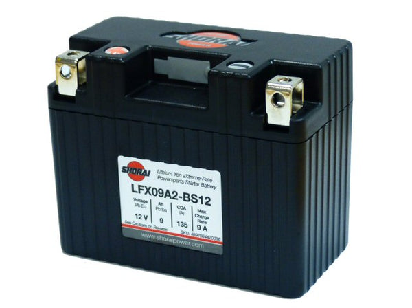 Shorai Lithium Battery 12V 9Ah