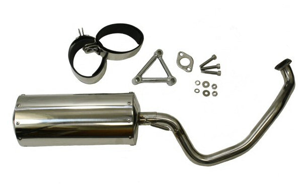 Universal Parts Stainless Performance Exhaust for Bintelli Havoc