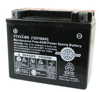 Universal Parts 12V 10AH Battery YTX12-BS