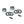 Super Slider POM Rear Wheels for the Razor Ground Force Drifter (Set of 2)